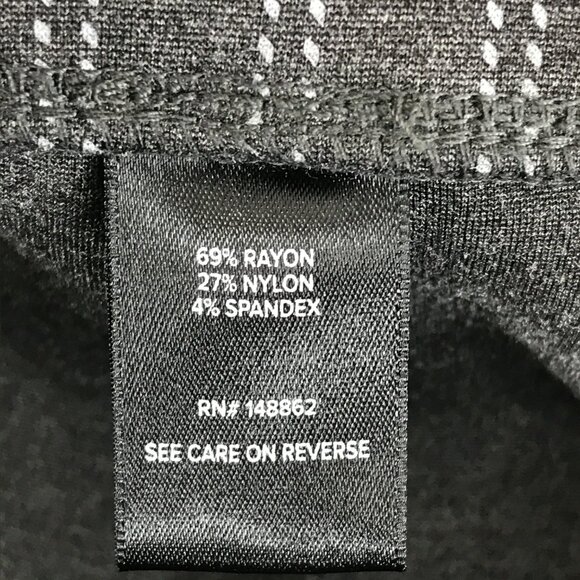 Torrid Studio Pixie Luxe Ponte Skinny Pant Women's Plus Size 1/1X Gray Stripe - Picture 10 of 12